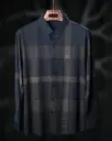Long Sleeve Checkered Button-Up Shirt