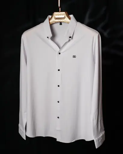 Korean Button-Down Collar Shirt